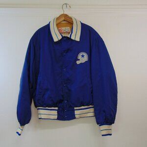 Shain of Canada VTG Early 1980s Dallas Cowboys Bomber Jacket NFL Football XL Men